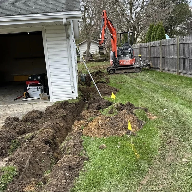 Maraugha Earthworks drainage excavation ditch